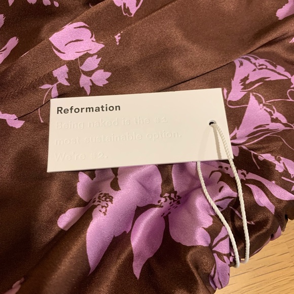 Reformation Maddison Dress - NWT Size 0 - Picture 7 of 7